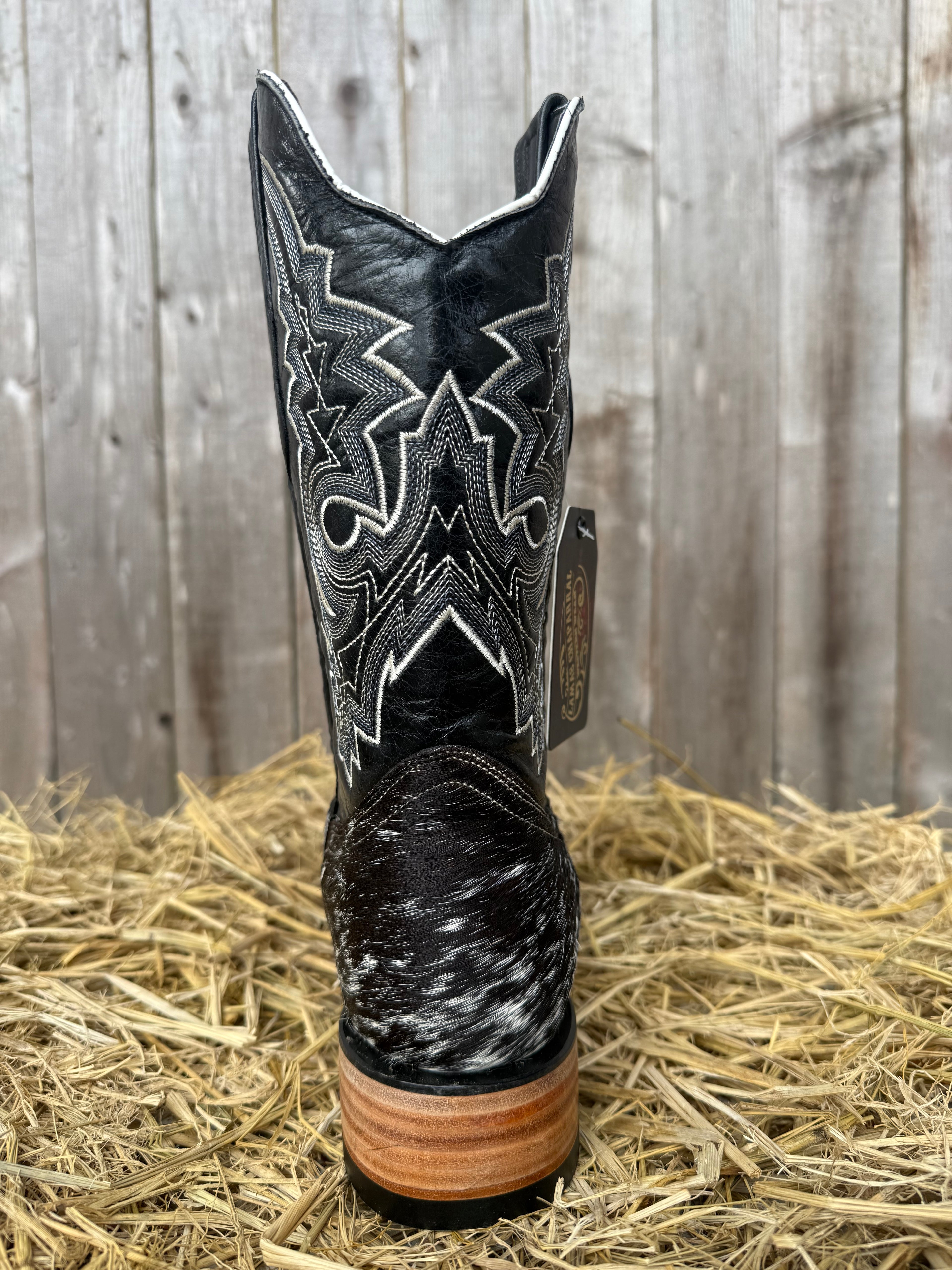 Chaparral Men's Genuine Cowhide Round Toe Western Boots