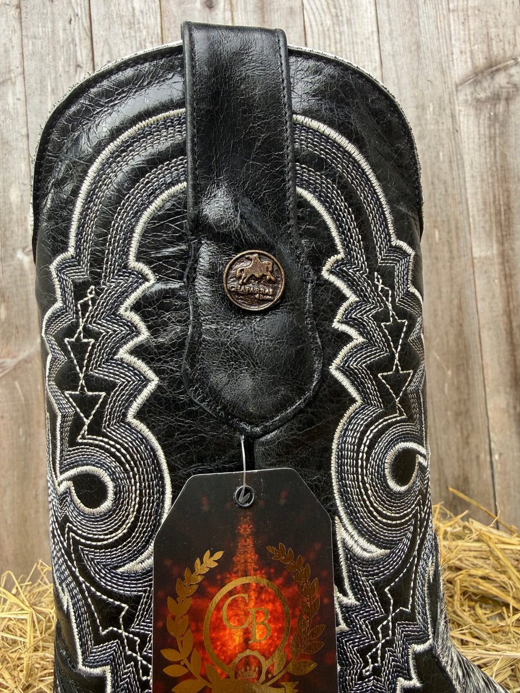 Chaparral Men's Genuine Cowhide Round Toe Western Boots