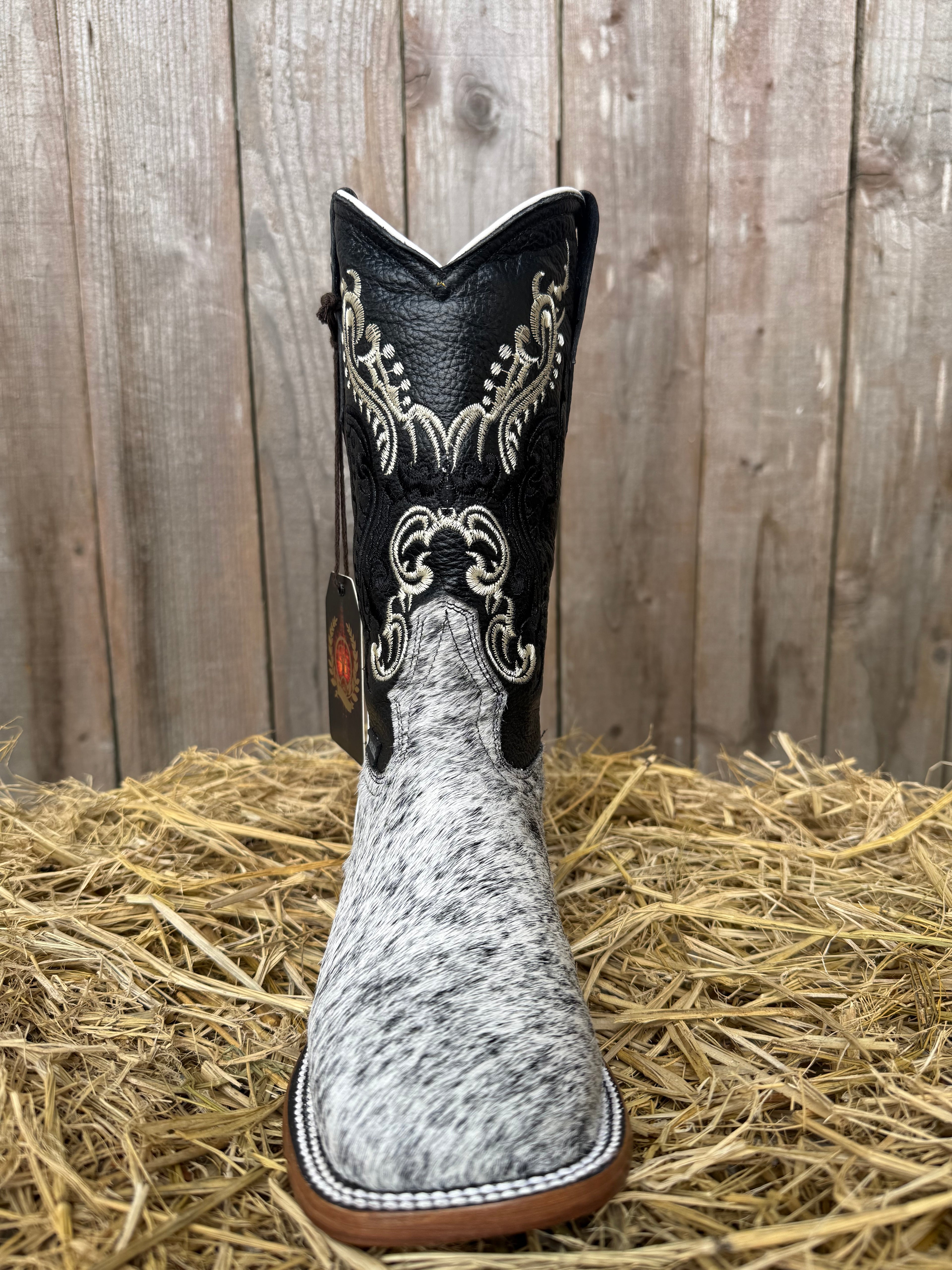 Chaparral Women's Genuine Cowhide Square Toe Western Boots