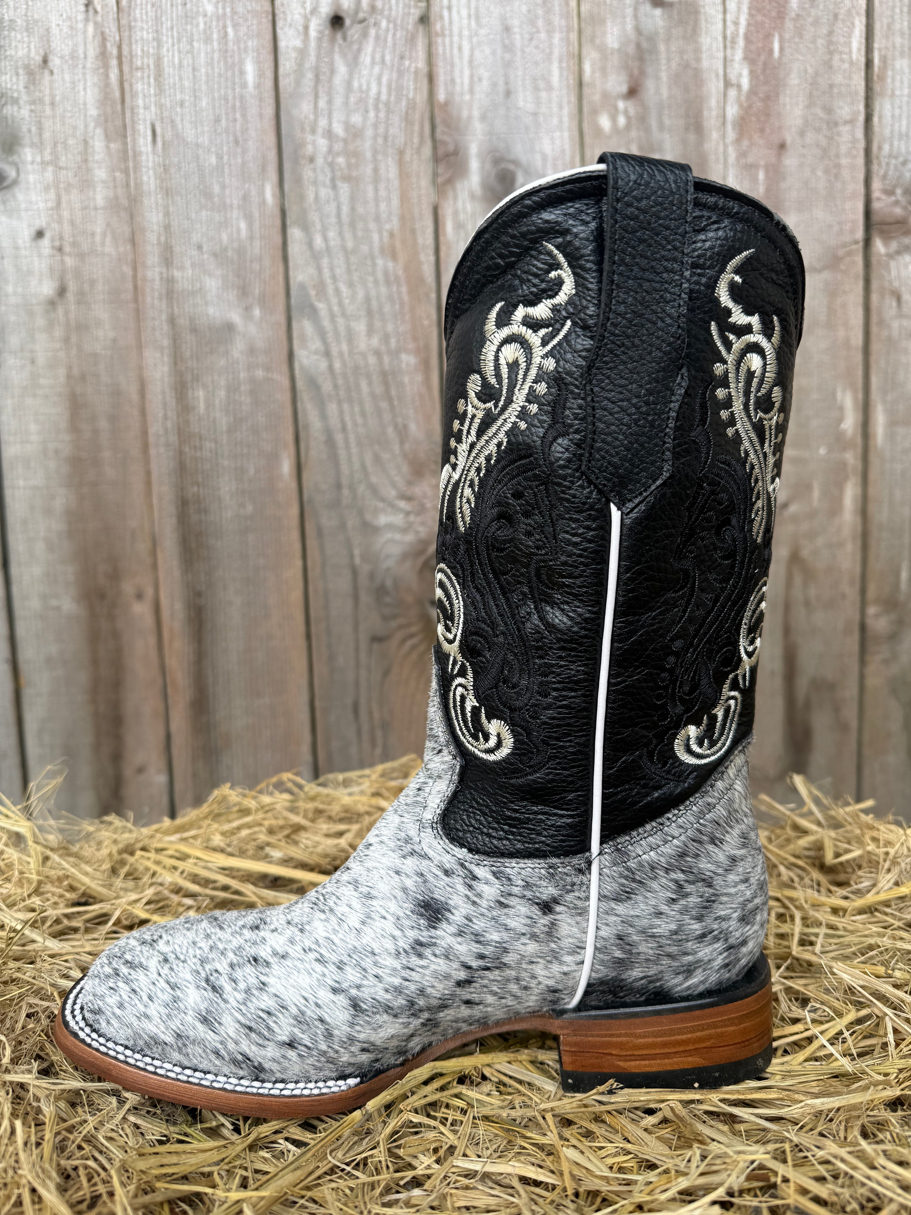 Chaparral Women's Genuine Cowhide Square Toe Western Boots