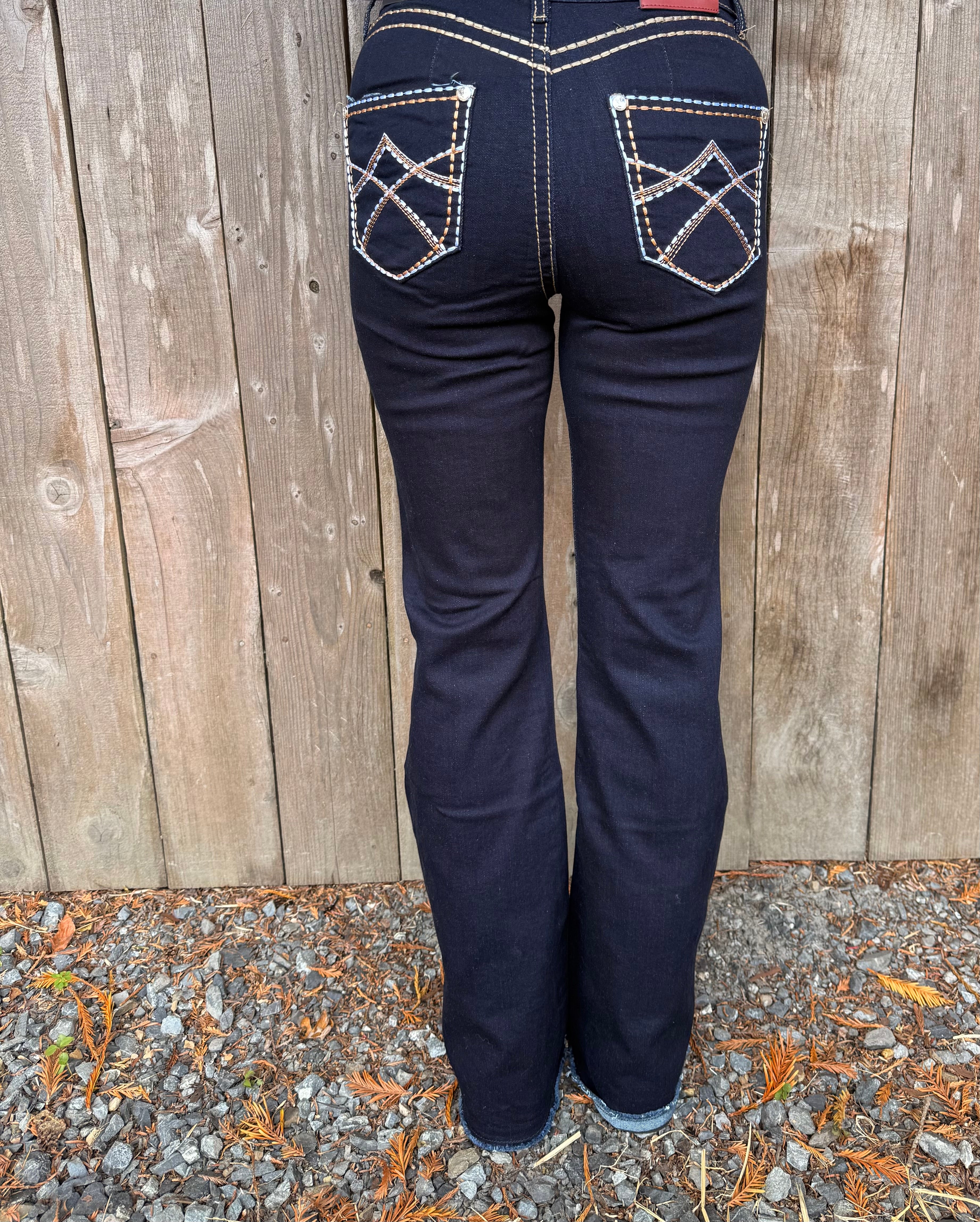 Centenario Women's Hip-Up Bootcut Jeans