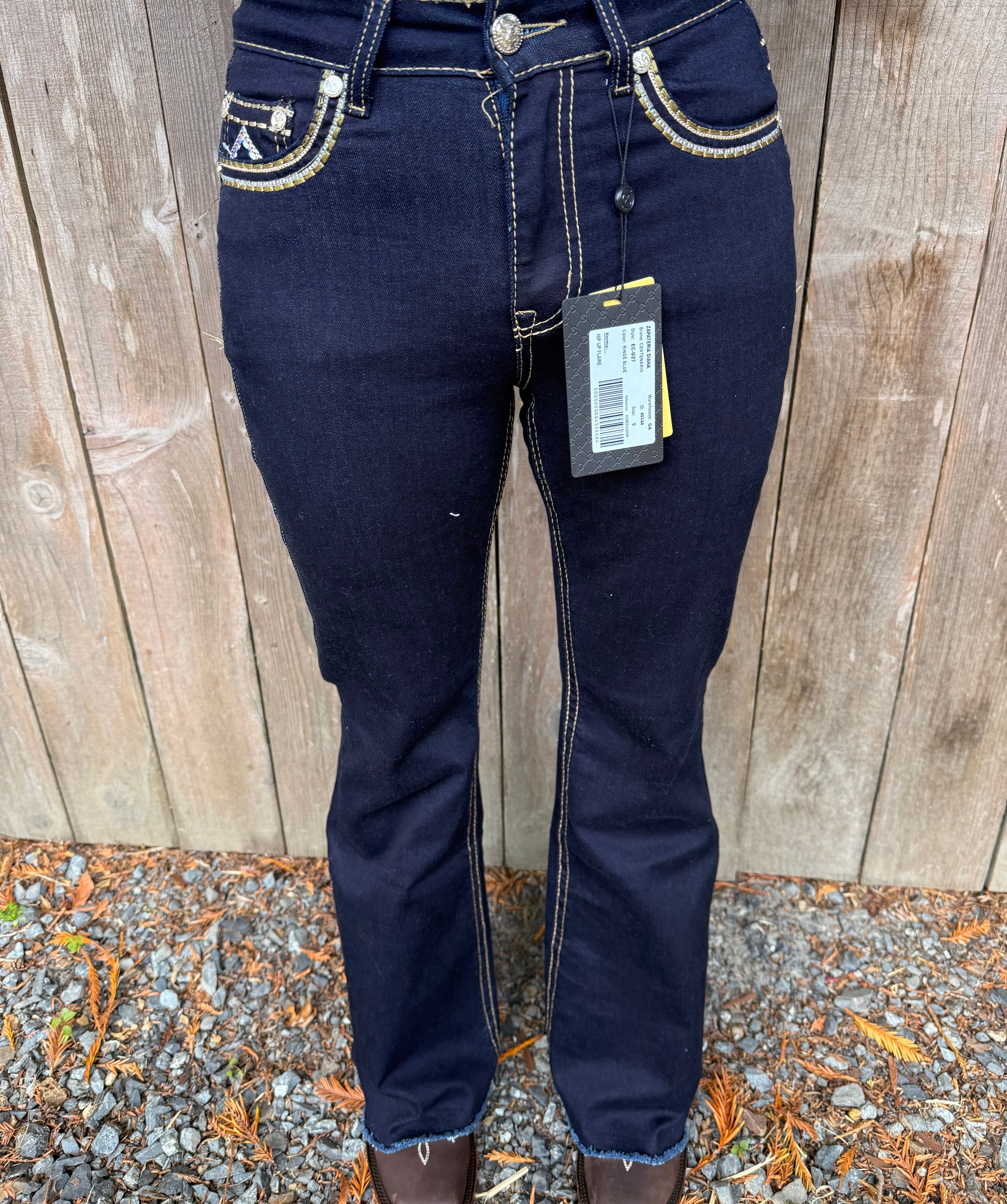 Centenario Women's Hip-Up Bootcut Jeans