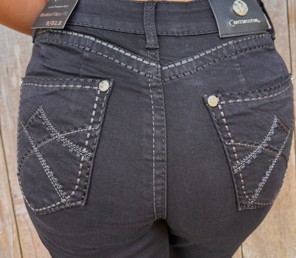 Centenario Women's Hip-Up Bootcut Jeans