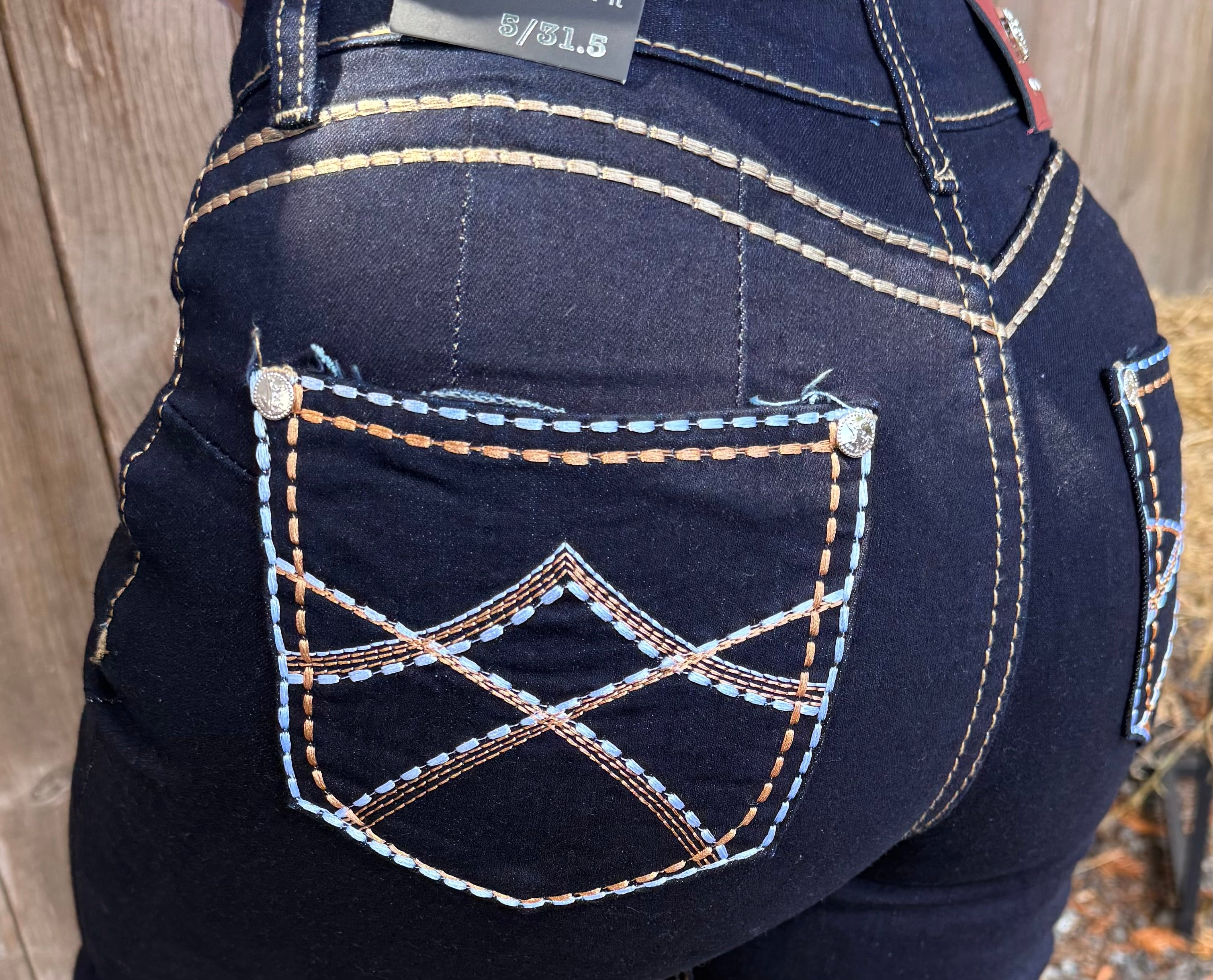 Centenario Women's Hip-Up Bootcut Jeans