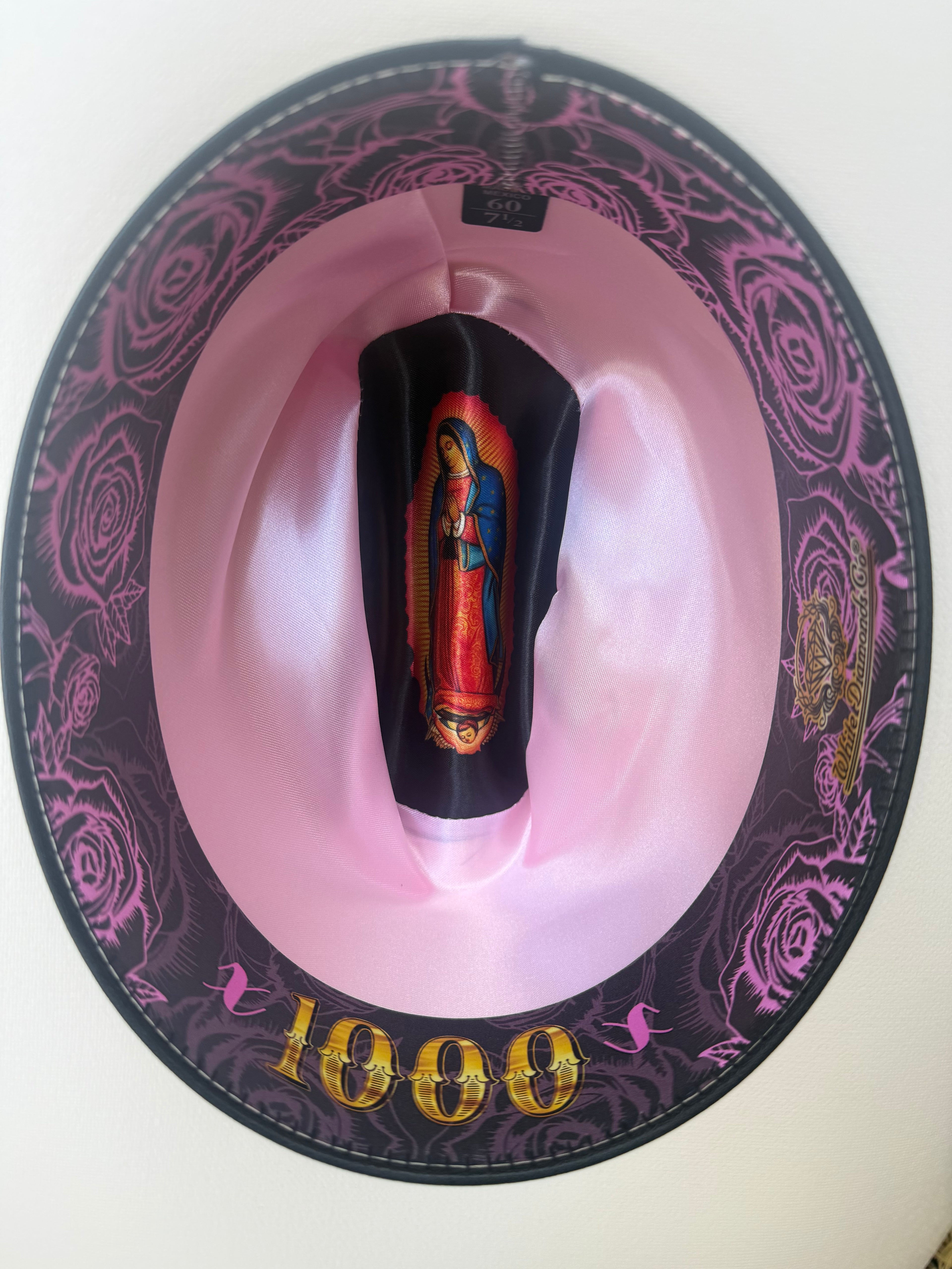 White Diamonds Co. Women's 1000X Virgen de Guadalupe Sombrero