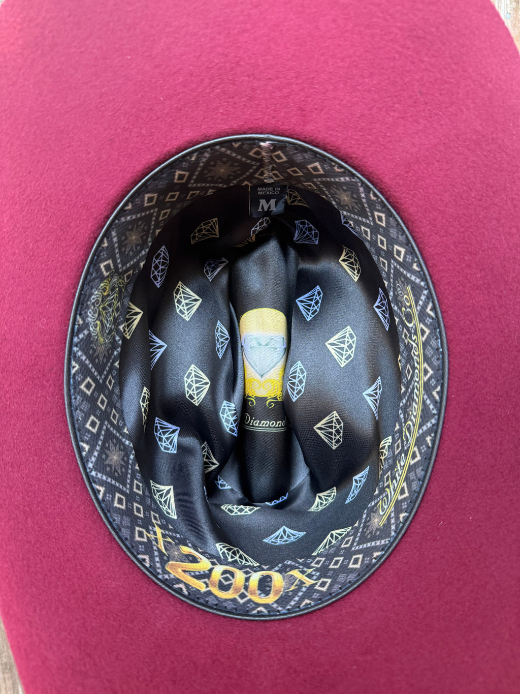 White Diamonds Co. Wine 200X Women's Tejana