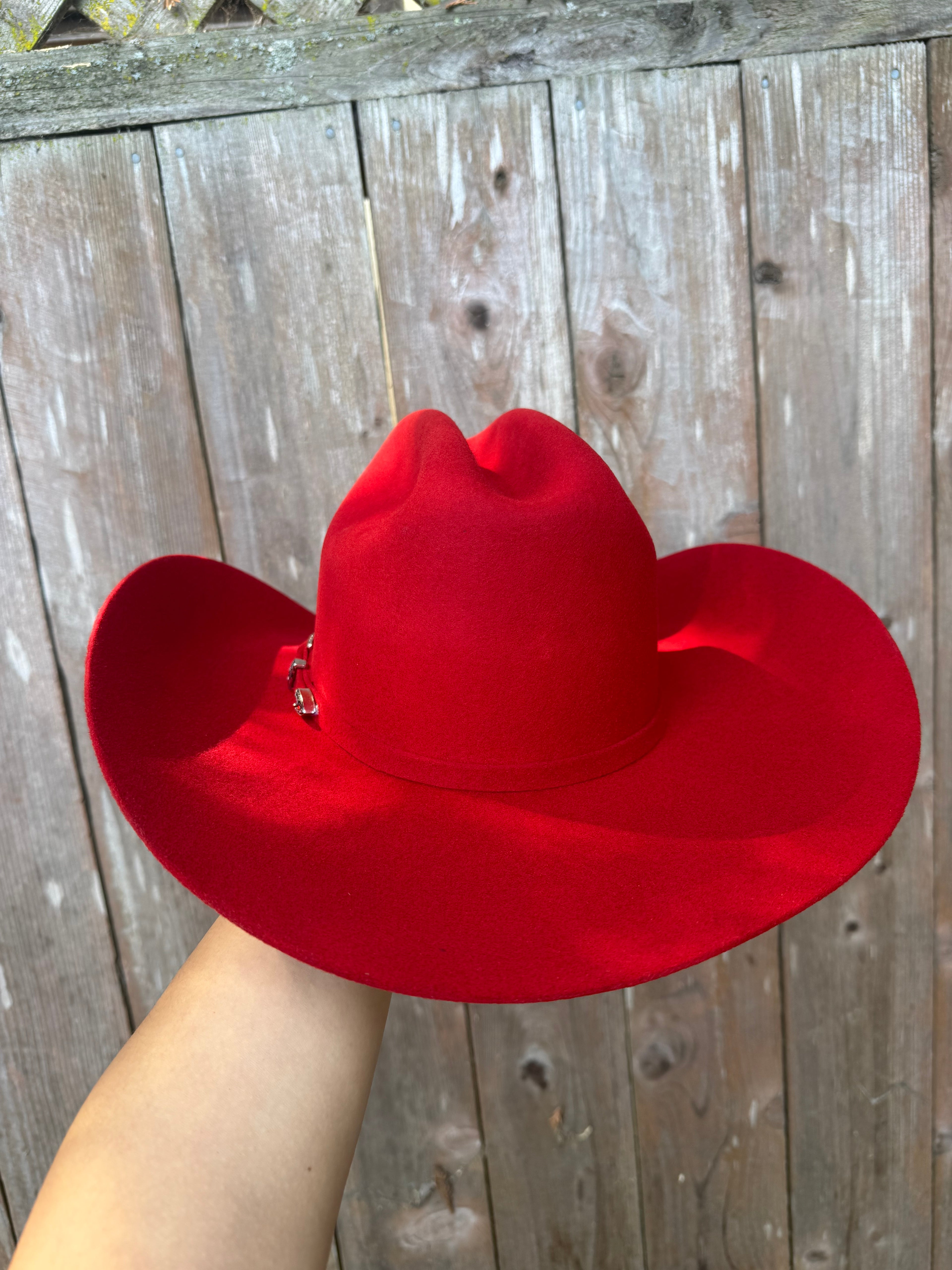 White Diamonds Co. Red 200X Women's Tejana